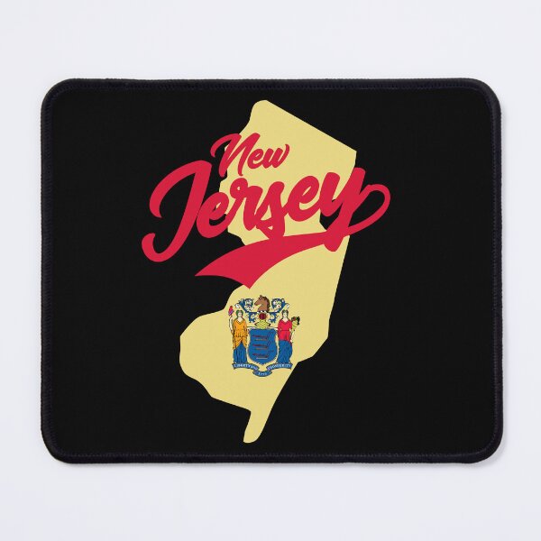 Item preview, New Jersey State Map And Flag designed and sold by aussieexplore.