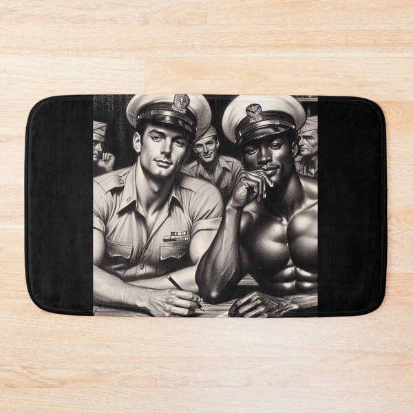 Item preview, A Ship in Every Port. Tom of Finland Tribute Gay Sailors Pride Graphic Design designed and sold by ItsAKinkThing.