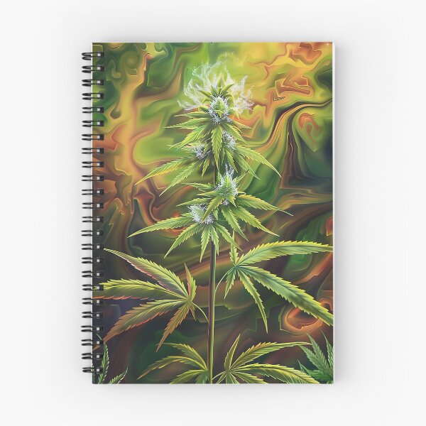 Item preview, Stunning K Macro Photograph of a Dense and Vibrant Cannabis Plant. designed and sold by CheerForGoods.
