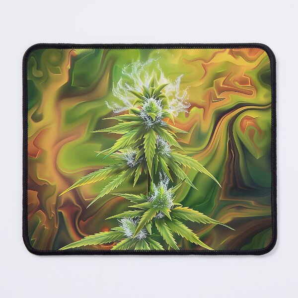 Item preview, Stunning K Macro Photograph of a Dense and Vibrant Cannabis Plant. designed and sold by CheerForGoods.