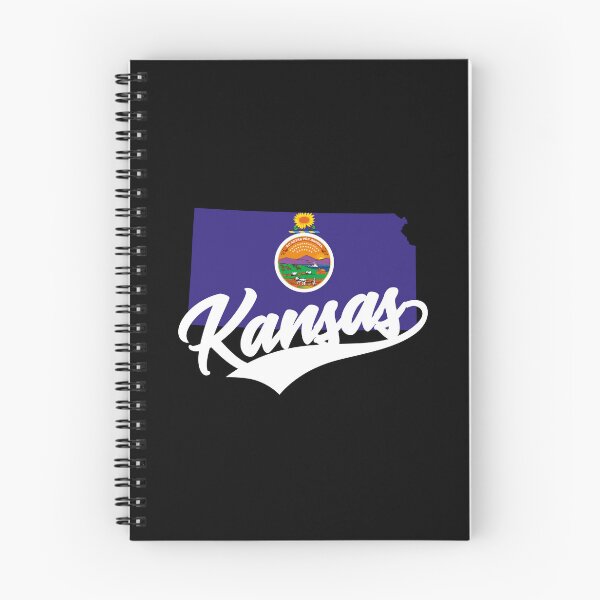 Item preview, Kansas State Map And Flag designed and sold by aussieexplore.