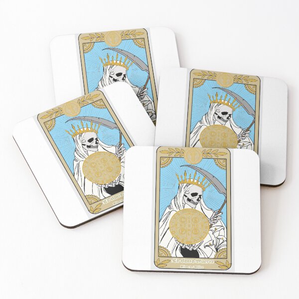 Item preview, Lasantamuerte and st Benedict card designed and sold by Betojimenez13.