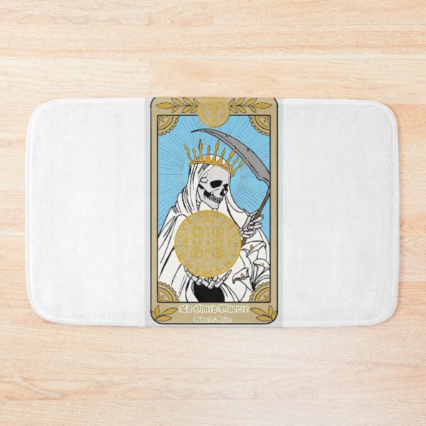 Item preview, Lasantamuerte and st Benedict card designed and sold by Betojimenez13.