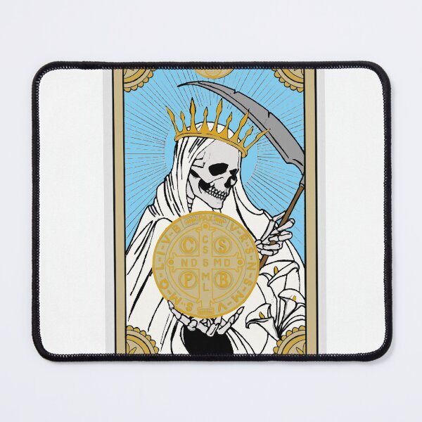 Item preview, Lasantamuerte and st Benedict card designed and sold by Betojimenez13.