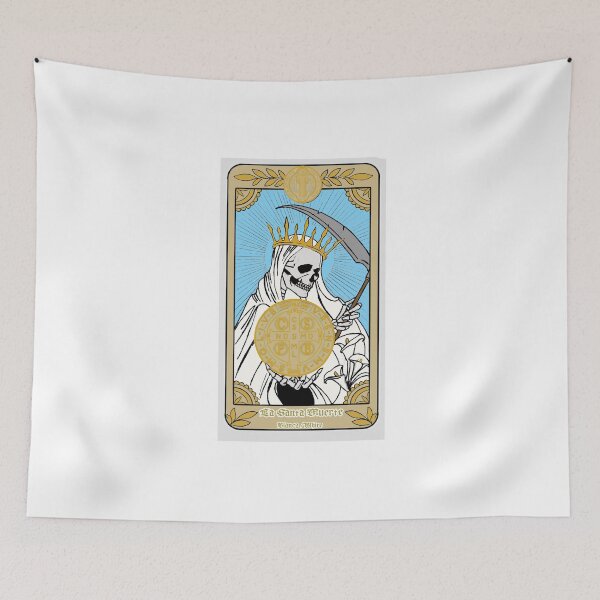 Item preview, Lasantamuerte and st Benedict card designed and sold by Betojimenez13.