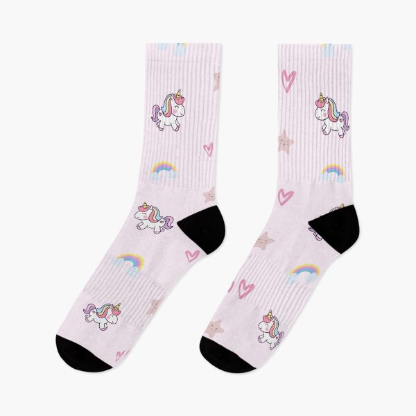 Item preview, Unicorn rainbow heart in pink pastel designed and sold by HoneyBlizz.