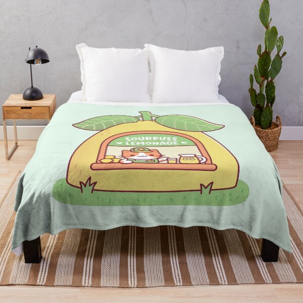 Item preview, Cute Cat In Lemon Store Sourpuss Lemonade designed and sold by rustydoodle.