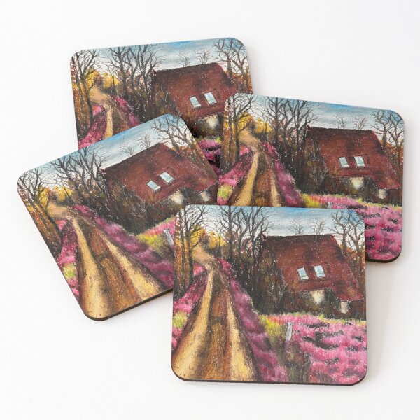 Item preview, Abandon Cottage countryside oil pastels color  designed and sold by Puifai2489.