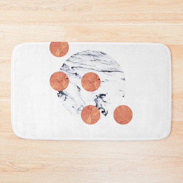 Item preview, Marble + Pink + Copper #redbubble #lifestyle designed and sold by 83oranges.com.
