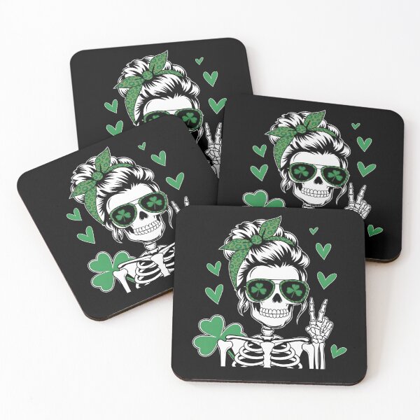 Item preview, Irish Spirit Skull | St. Patrick's Day Vibes designed and sold by Zeevla.