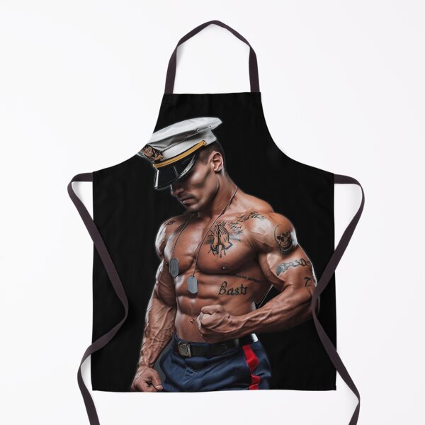 Item preview, Semper Fi Marines Tom of Finland Tribute Military Gay Pride Graphic Design designed and sold by ItsAKinkThing.