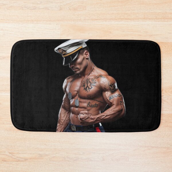 Item preview, Semper Fi Marines Tom of Finland Tribute Military Gay Pride Graphic Design designed and sold by ItsAKinkThing.