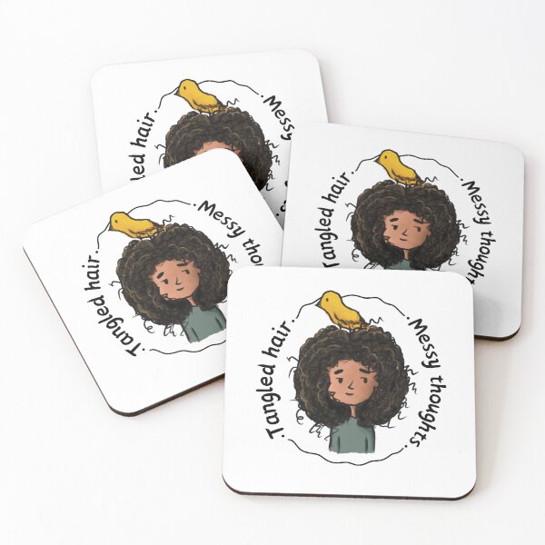 Item preview, Tangled hair. Messy thoughts. designed and sold by 4Drachma.