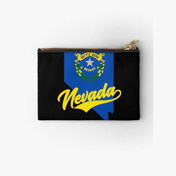 Item preview, Nevada State Map And Flag designed and sold by aussieexplore.