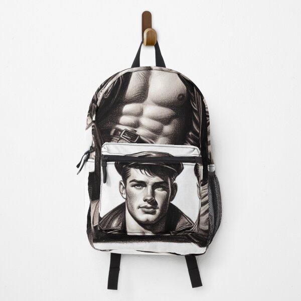 Item preview, 1940 One Of The Boys Tom of Finland Tribute Leather Bikers Pride Graphic Design designed and sold by ItsAKinkThing.