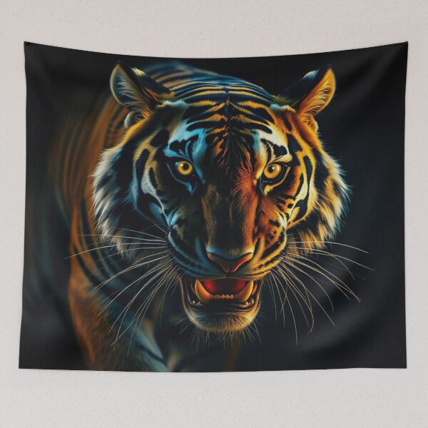 Item preview, Stalking Tiger designed and sold by Skye Ryan-Evans.