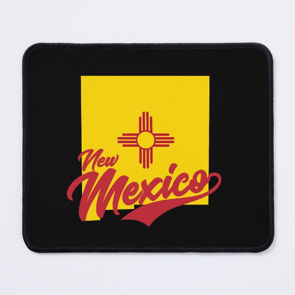 Item preview, New Mexico State Map And Flag designed and sold by aussieexplore.
