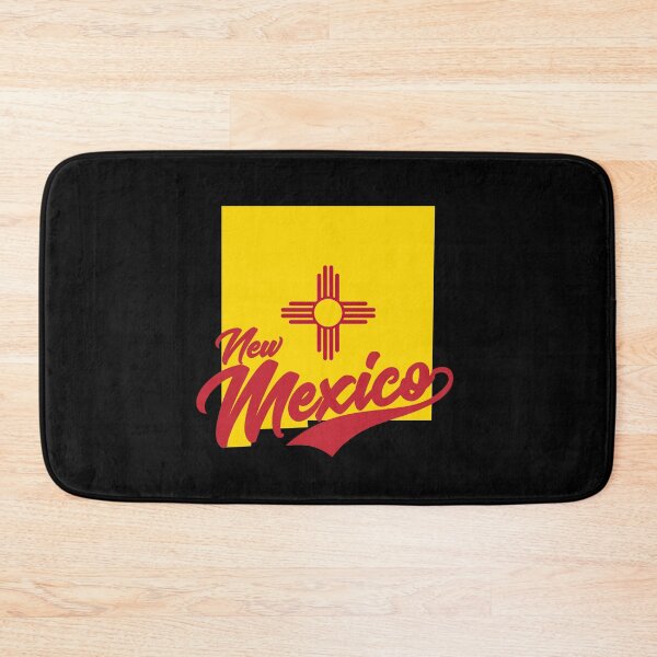 Item preview, New Mexico State Map And Flag designed and sold by aussieexplore.