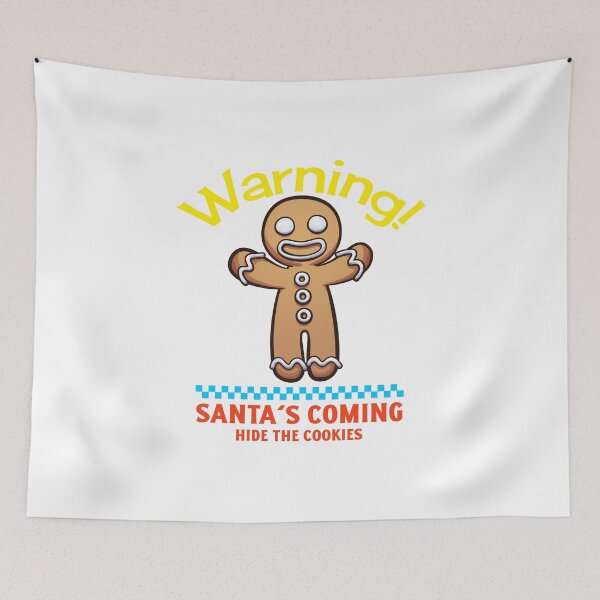 Item preview, Santa's Coming Hide The Cookies Funny Christmas designed and sold by ngedupdorjee.