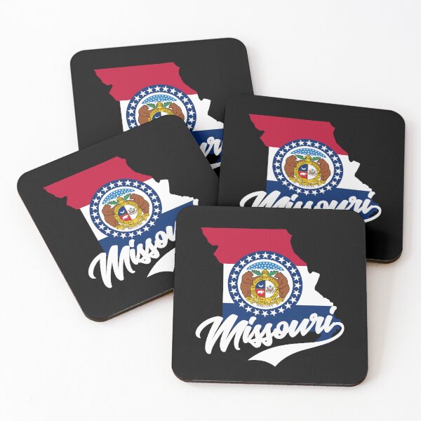 Item preview, Missouri State Map And Flag designed and sold by aussieexplore.