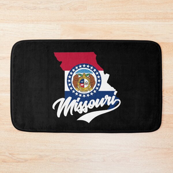 Item preview, Missouri State Map And Flag designed and sold by aussieexplore.