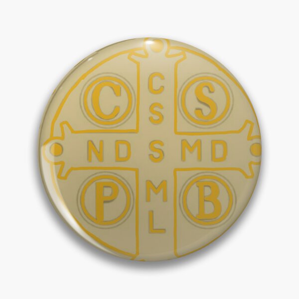 Item preview, Saint Benedict medal gold back designed and sold by Betojimenez13.