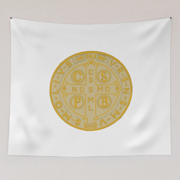 Item preview, Saint Benedict medal gold back designed and sold by Betojimenez13.