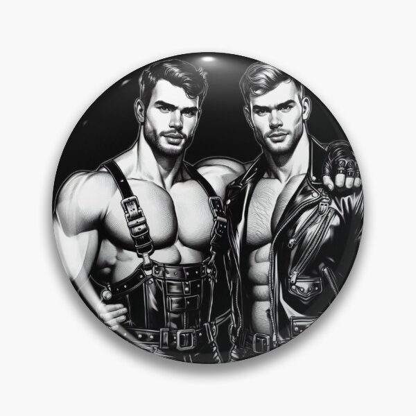 Item preview,  Leather Bar Daddies Tom of Finland Tribute Leder Pride Graphic Design designed and sold by ItsAKinkThing.