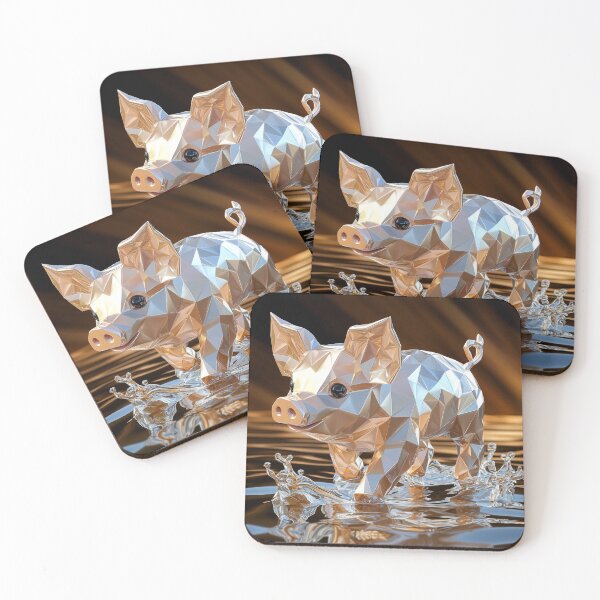 Item preview, Geometric Piglet  designed and sold by silp159.