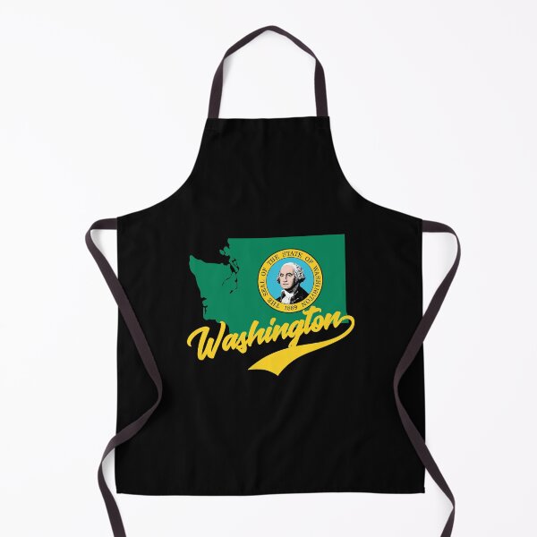 Item preview, Washington State Map And Flag designed and sold by aussieexplore.