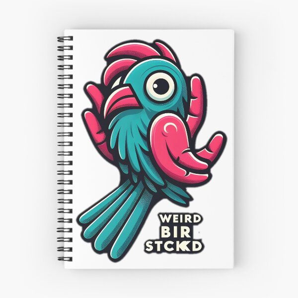 Item preview, WeirdBird Sticker designed and sold by NCNGDESIGN.