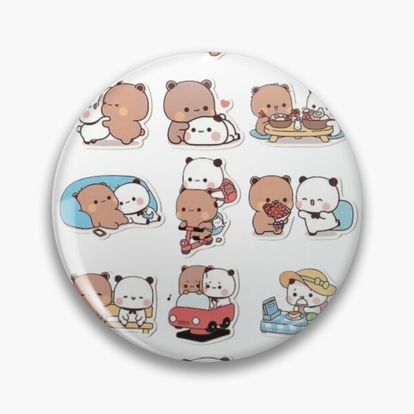 Item preview, Pack Bubu Dudu ,Bear and Panda Lovely Duo designed and sold by Design 91maji.