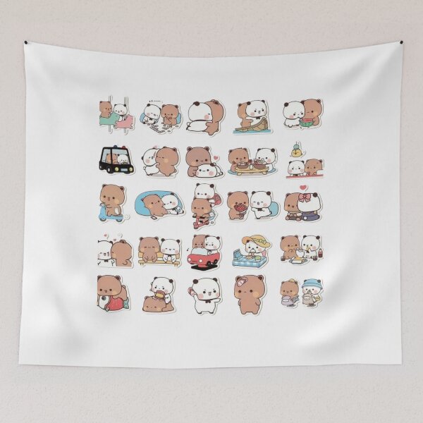 Item preview, Pack Bubu Dudu ,Bear and Panda Lovely Duo designed and sold by Design 91maji.