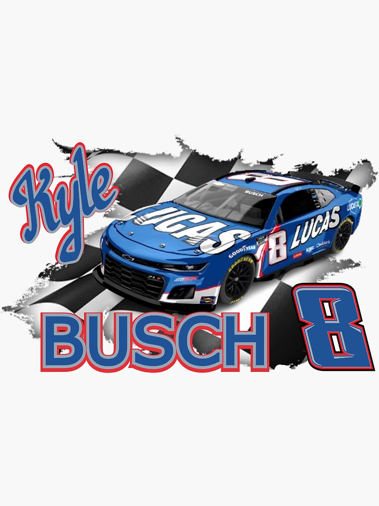 Kyle Busch 2025 Lucas Oil Scheme