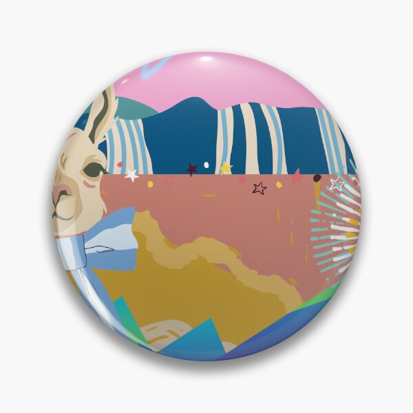 Item preview, Mountain, colorful, floral landscape, plants designed and sold by Abelievingheart.