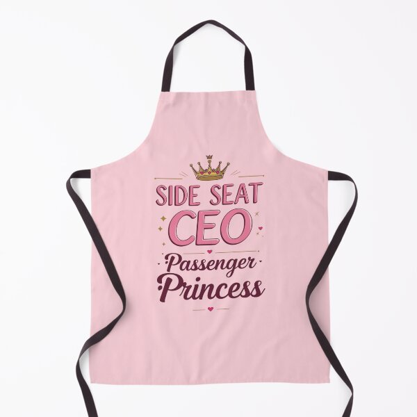 Item preview, side seat CEO | funny passenger princess designed and sold by Drive-Darling.