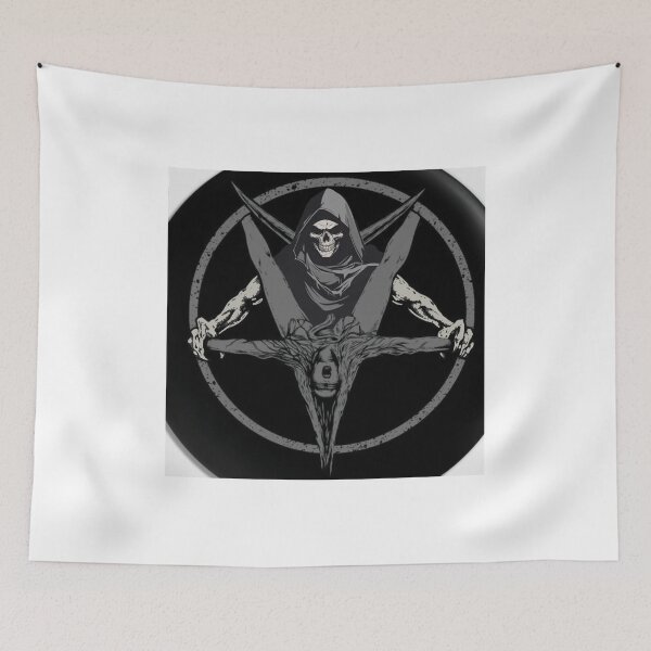 Item preview, Lasantamuerte negra/black  pentagram  designed and sold by Betojimenez13.