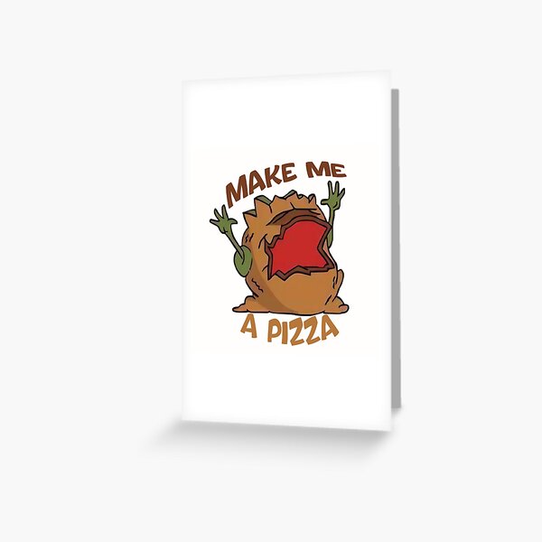 Item preview, Make Me a Pizza - Zoombinis Pizza Troll designed and sold by The Graceful Goods.
