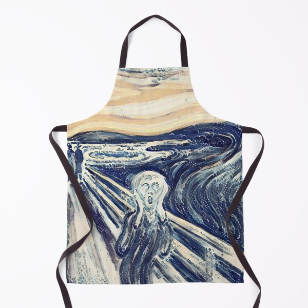 Item preview, Mashup of The Great Wave off Kanagawa and The Scream. Two famous paintings. designed and sold by CristalleLisa.