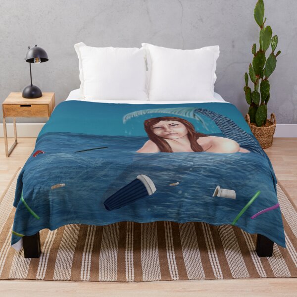 Item preview, The Unhappy Mermaid designed and sold by Brinjen.