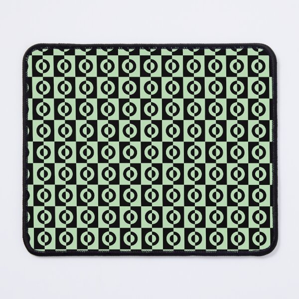 Item preview, Sage Green and Black Geometric Pattern designed and sold by PatternsDelight.