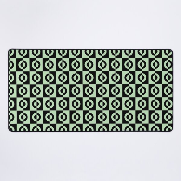 Item preview, Sage Green and Black Geometric Pattern designed and sold by PatternsDelight.