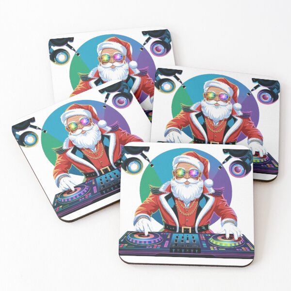 Item preview, hip hop santa dj christmas designed and sold by SztylishDesigns.