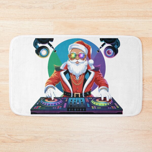 Item preview, hip hop santa dj christmas designed and sold by SztylishDesigns.