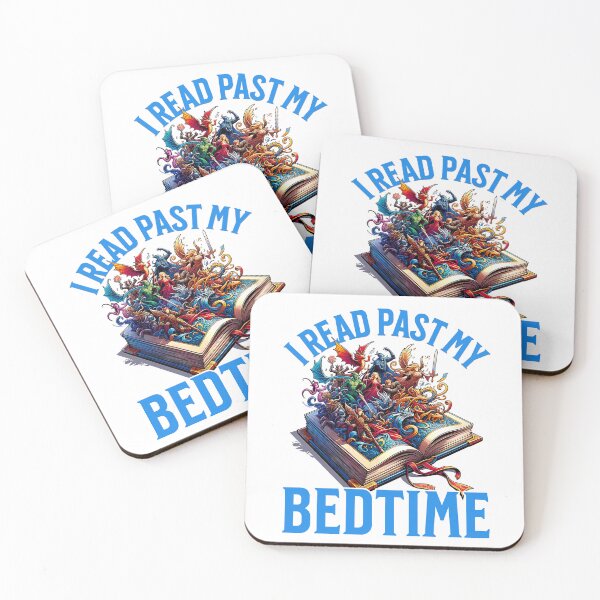 Item preview, I Read Past My Bedtime designed and sold by Studio Bankai.
