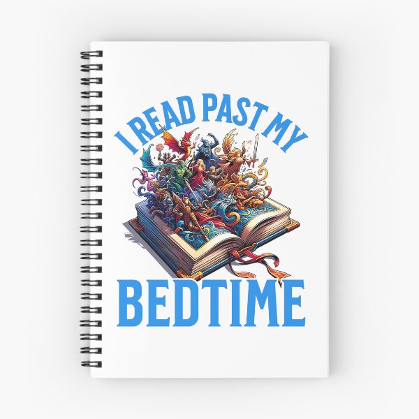 Item preview, I Read Past My Bedtime designed and sold by Studio Bankai.