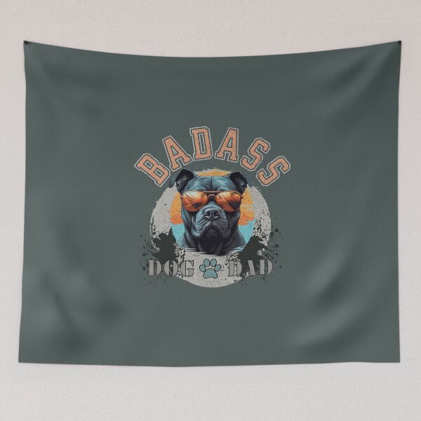 Item preview, Bull dog Lover , Badass bull lover  designed and sold by No11DigitalArt.