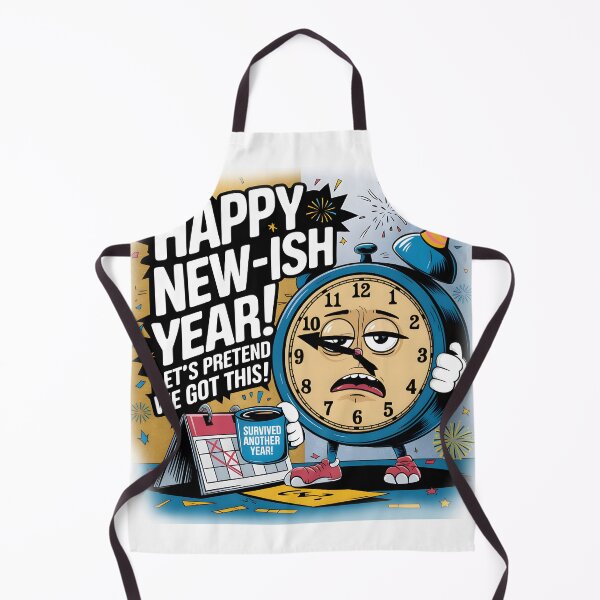 Item preview, Funny Happy New Year 2025 Design – Unique & Quirky Gifts for All designed and sold by Glow Wind ⭐⭐⭐⭐⭐.