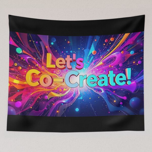 Item preview, "Let's co-create!" #006 designed and sold by Sascha Richartz.