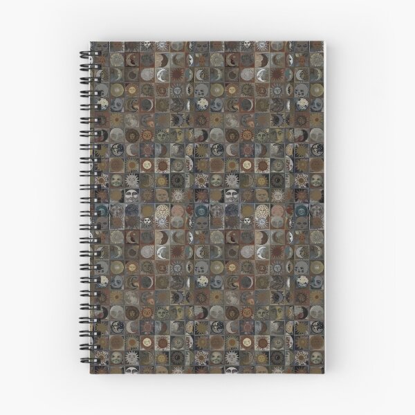 Aperçu de l'œuvre patchwork fantaisiste lunes sombres créée et vendue par inthewitchelm.